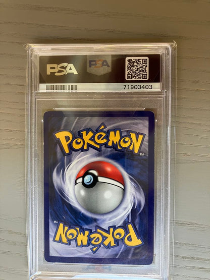 1999 Bandai Pokemon Pikachu 1st Edition PSA5 card from Generation 1 Pocket Monsters Card Game