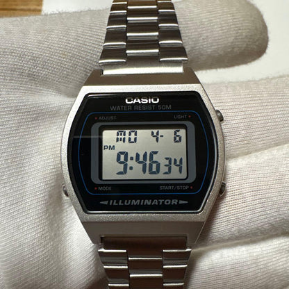 Casio W-202 Digital Watch with Illuminator — Japan Import