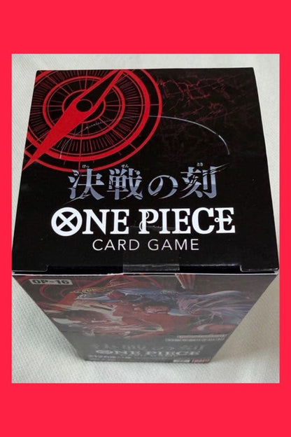 One Piece Monkey D. Luffy Decision of the Battle Card Game box with 24 unopened packs Japan import