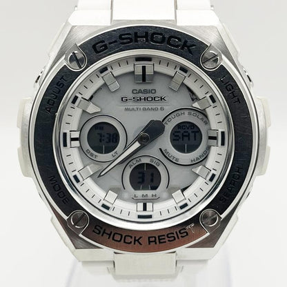 Casio G-Shock G-STEEL Radio Solar Watch White GST-W310-7AJF