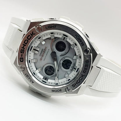 Casio G-Shock G-STEEL Radio Solar Watch White GST-W310-7AJF