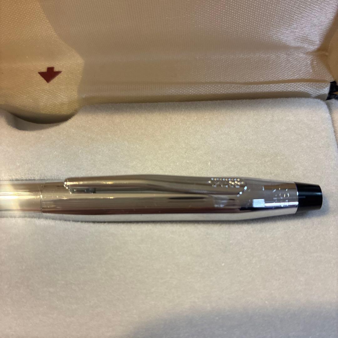 Cross Pen Chrome 3506 Fountain Pen with Cartridge - Japan Import