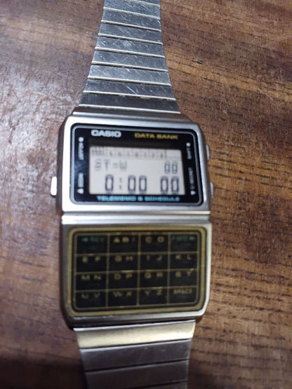 Casio Data Bank Model DBC-610 Digital Schedule Calculator Watch — Japan Import