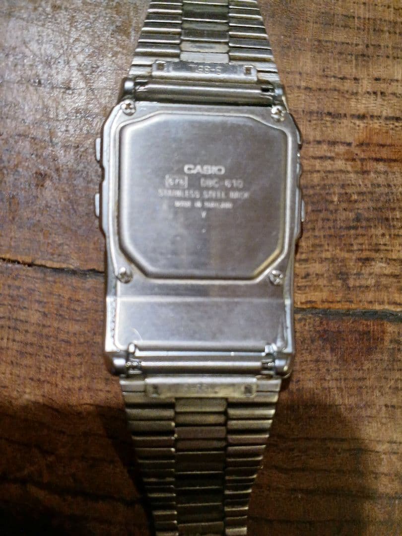 Casio Data Bank Model DBC-610 Digital Schedule Calculator Watch — Japan Import
