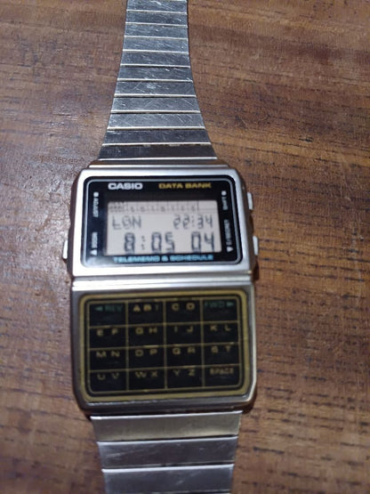 Casio Data Bank Model DBC-610 Digital Schedule Calculator Watch — Japan Import