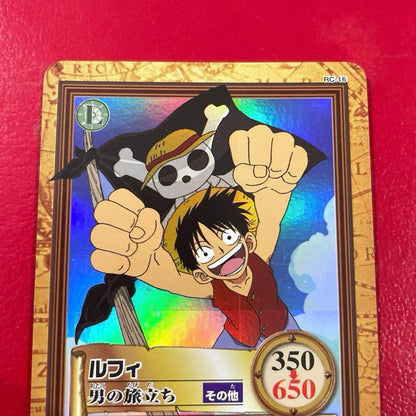 One Piece Hyper Battle Carddass Luffy C69 Japanese first edition game card