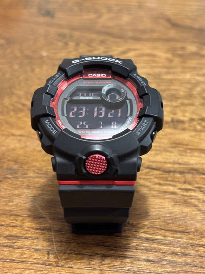 Casio G-Shock Digital Watch Black Red Japan Import