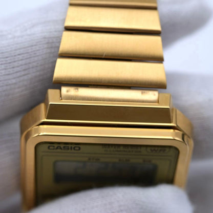 Casio A120WE Gold Digital Watch Y2K