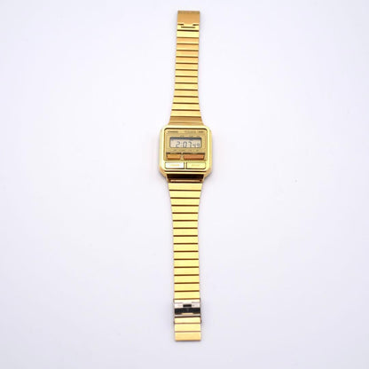 Casio A120WE Gold Digital Watch Y2K