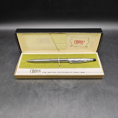 Cross Ballpoint Pen Set with Case and 14KT Gold Plating
