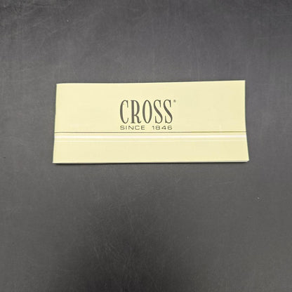 Cross Ballpoint Pen Set with Case and 14KT Gold Plating