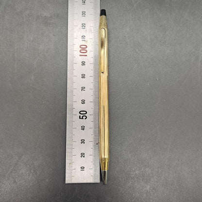 Cross Ballpoint Pen Set with Case and 14KT Gold Plating