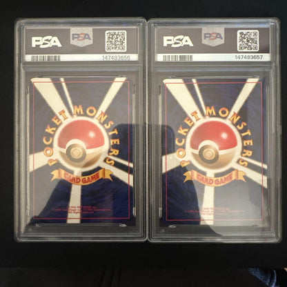 Bandai PSA7 1999 ANA Pokémon Jet Special Version Trading Card featuring Thunder and Fire
