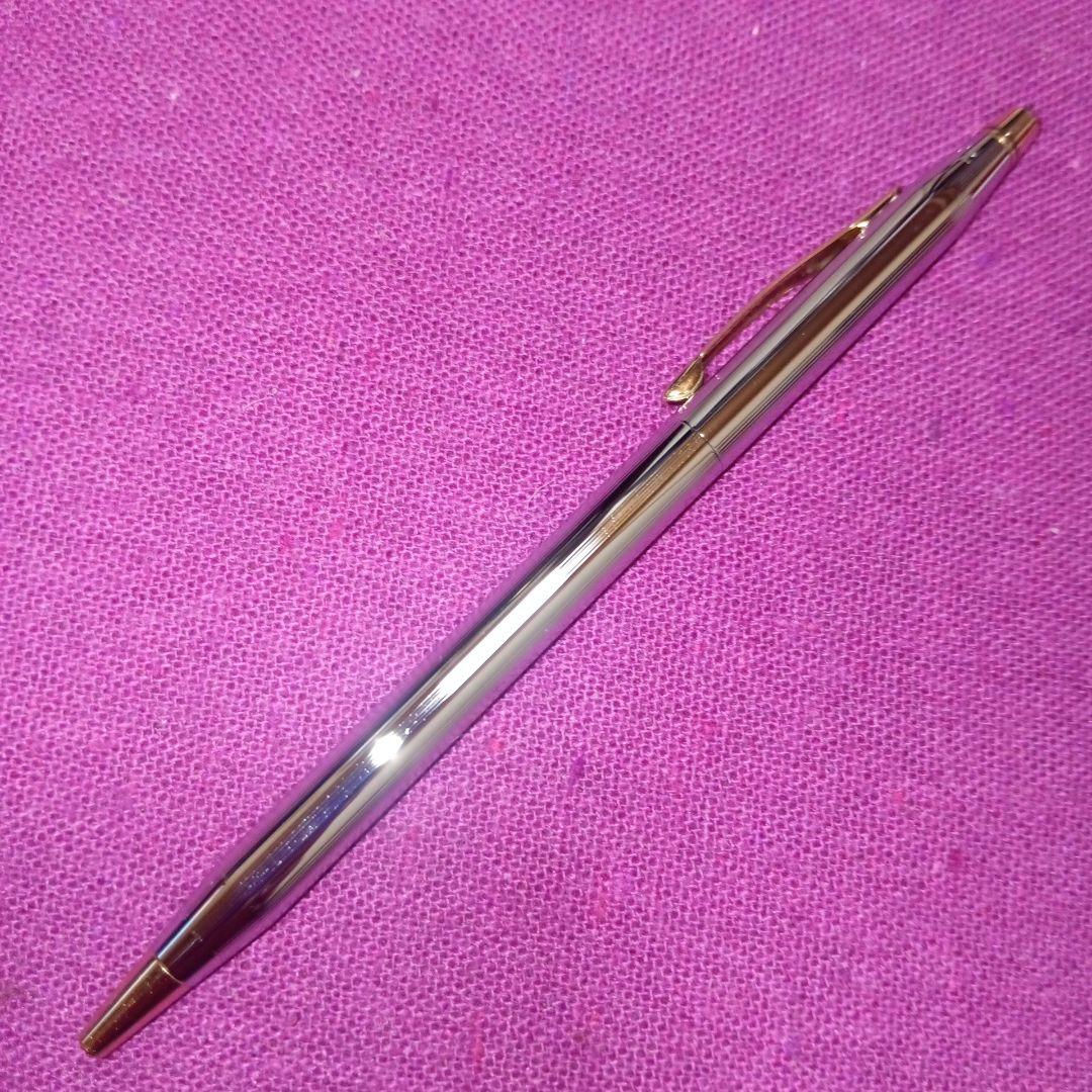 Cross Classic Century Medalist Gold Silver Ballpoint Pen - Japan Import