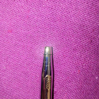 Cross Classic Century Medalist Gold Silver Ballpoint Pen - Japan Import