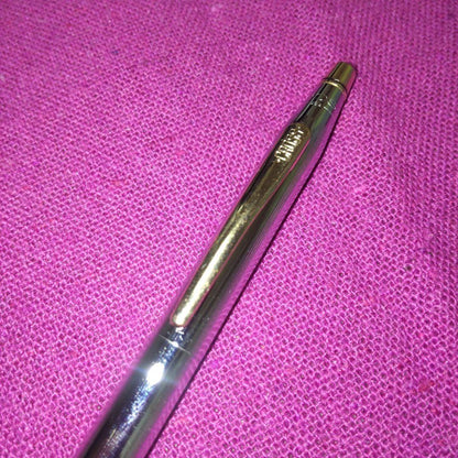 Cross Classic Century Medalist Gold Silver Ballpoint Pen - Japan Import