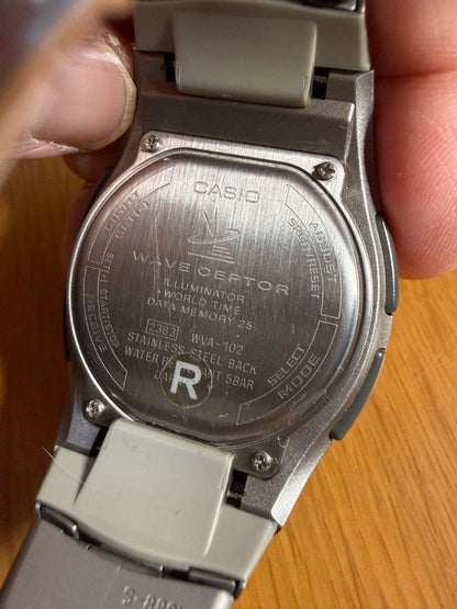 Casio Digital Watch with Steel Band Model WVA-102
