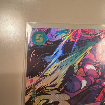 Used One Piece Card Game Yamato Parallel Romance Dawn Card OP01-121 with Double Attack and Vanish abilities