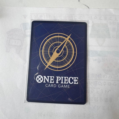 One Piece Monkey D. Luffy OP16-015 collectible card for card game, Japan import in protective sleeve