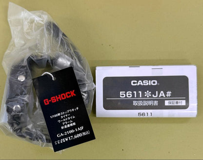 Casio G-Shock GA-2100-1AJF Digital Analog Combination Watch — Japan Import