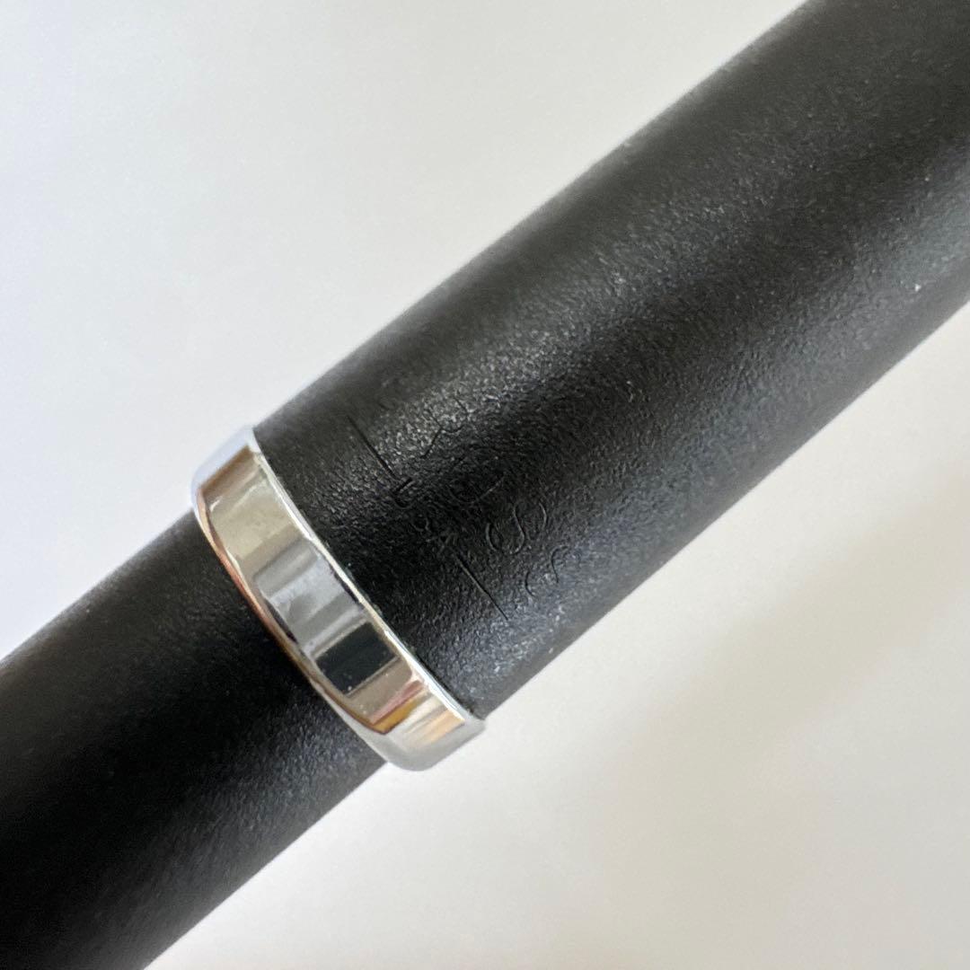 Cross Century II twist ballpoint pen in black color, Japan import, shown with cap closed