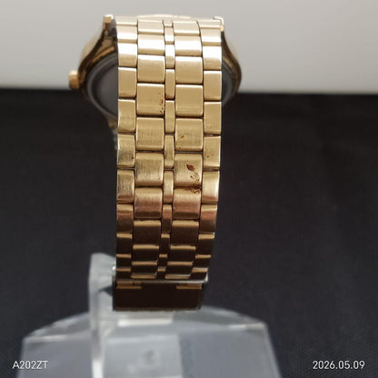 Casio MQ-514 Gold Men’s Date Day 3-Hand Wristwatch — Japan Import