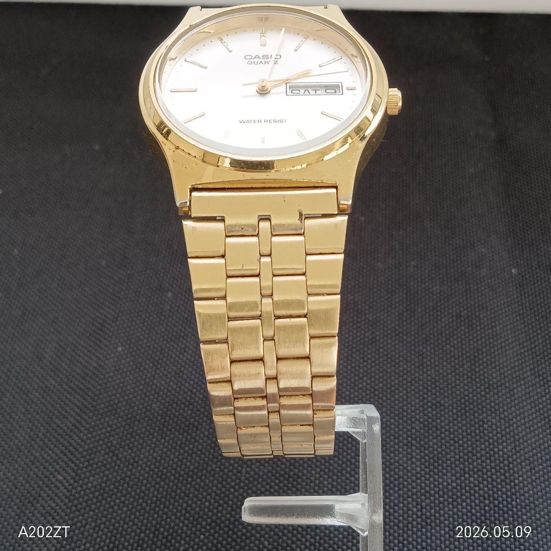 Casio MQ-514 Gold Men’s Date Day 3-Hand Wristwatch — Japan Import