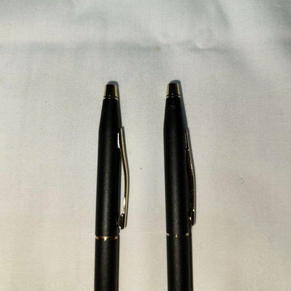 Cross Pen Set with Leather Case Storage Item