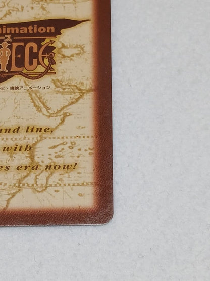 Bandai One Piece Carddass Hyper Battle S02 Luffy captain's qualities collectible card from 1999 Japan import