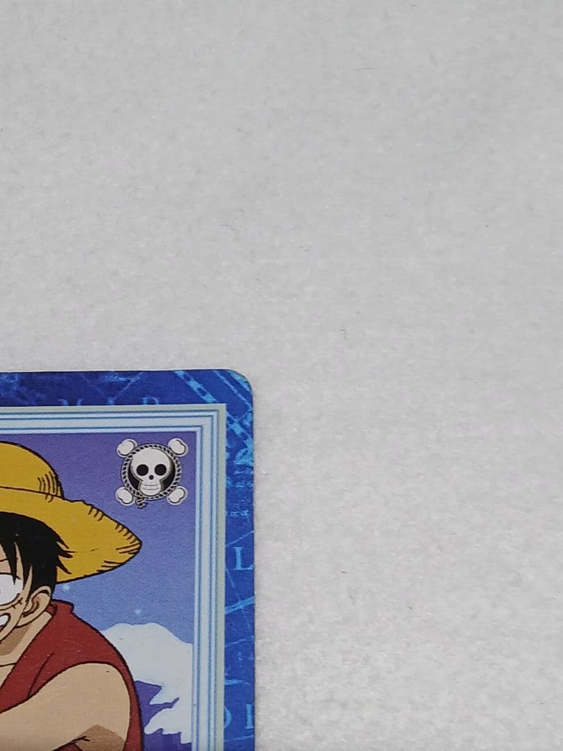 Bandai One Piece Carddass Hyper Battle S02 Luffy captain's qualities collectible card from 1999 Japan import