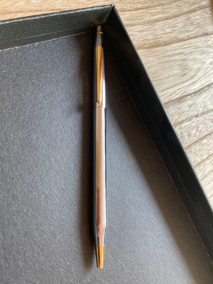 Cross Classic Century Ballpoint Pen with Leather Case