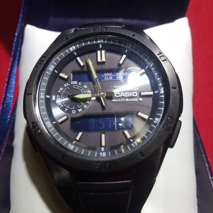Casio WVA-M850 Multi-Band 6 Radio Wave Reception Tough Solar Watch - Japan Import
