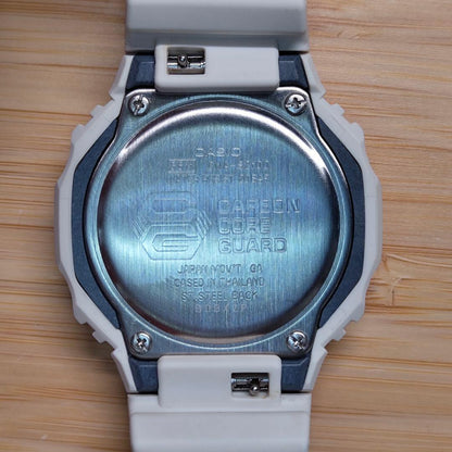 Casio G-Shock GMA-S2100-7AJF Watch with Battery Replacement and Display Damage — Japan Import