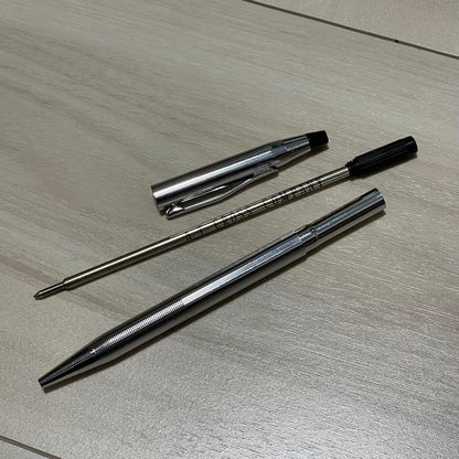 Cross Classic Century Silver Ballpoint Pen with Box and Accessories