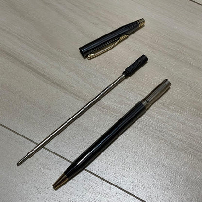 Cross Classic Century Silver Ballpoint Pen with Box and Accessories