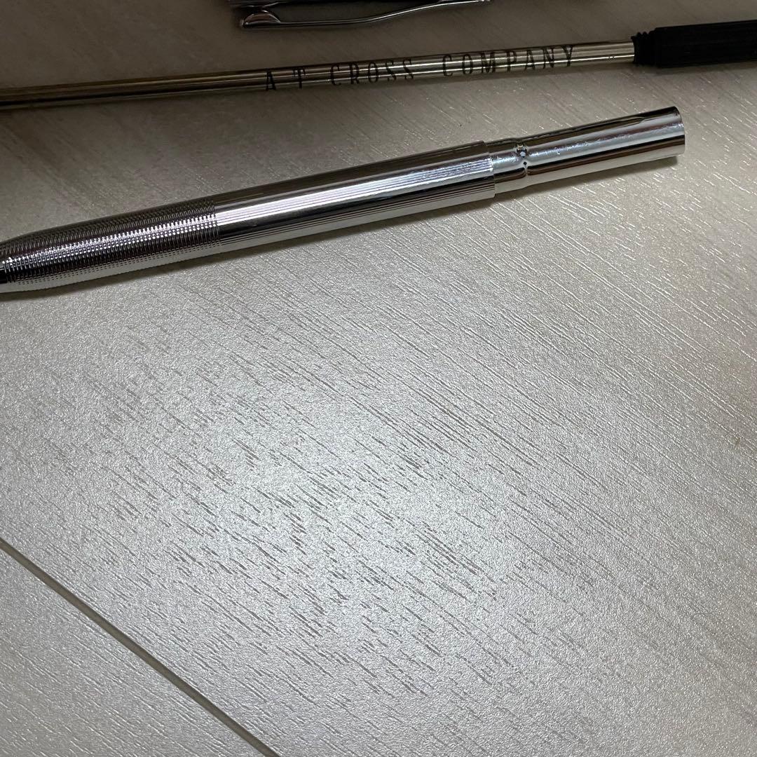 Cross Classic Century Silver Ballpoint Pen with Box and Accessories