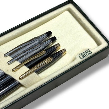 Cross Classic Century Silver Ballpoint Pen with Box and Accessories