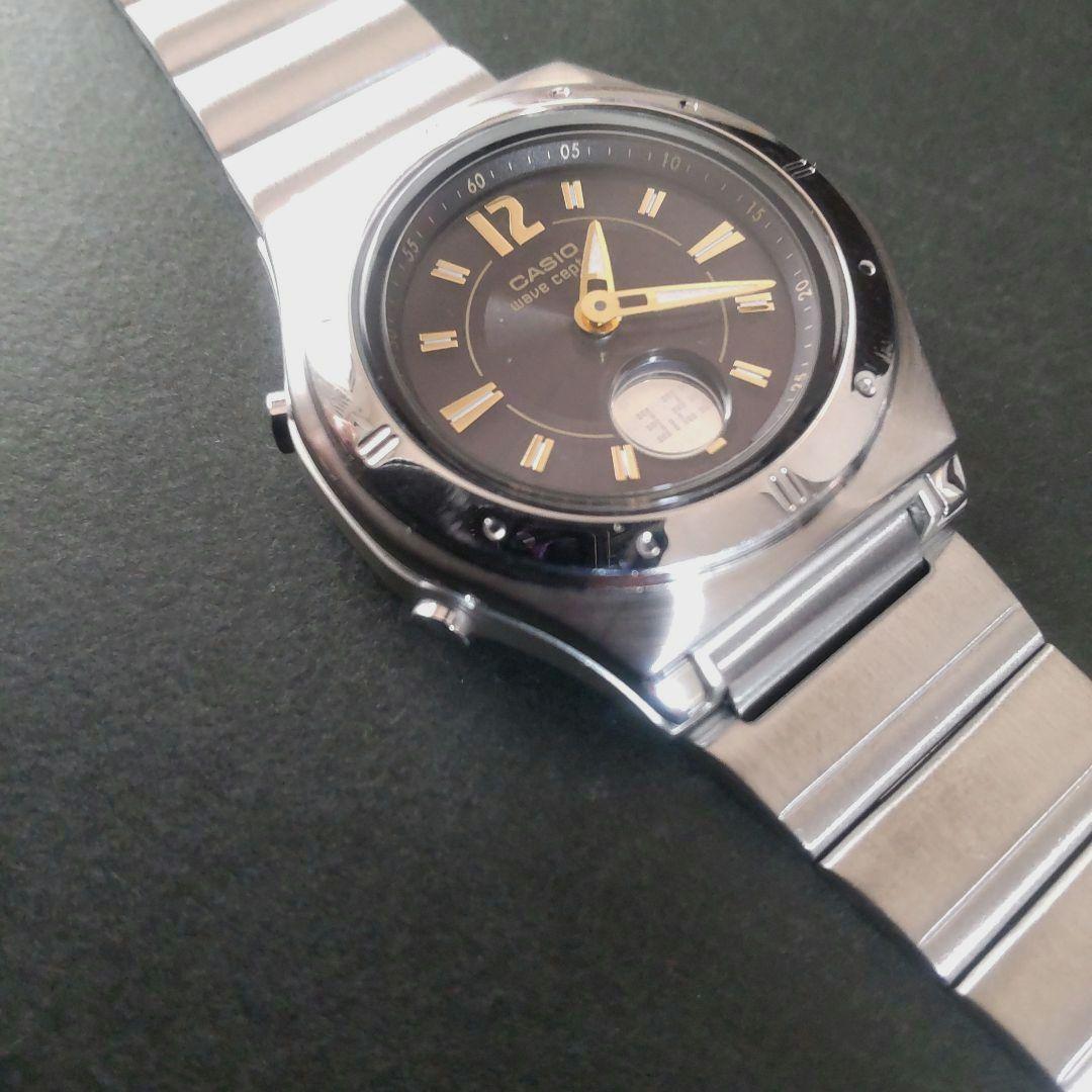 Casio Wave Ceptor Solar Radio Wave Watch — Japan Import
