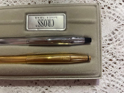 Cross Ballpoint Pen Set of Two with 0.5mm Refill Made in USA and Ireland
