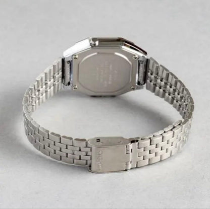 Casio Standard LA680WA-1B Digital Watch with Stainless Steel Band — Japan Import