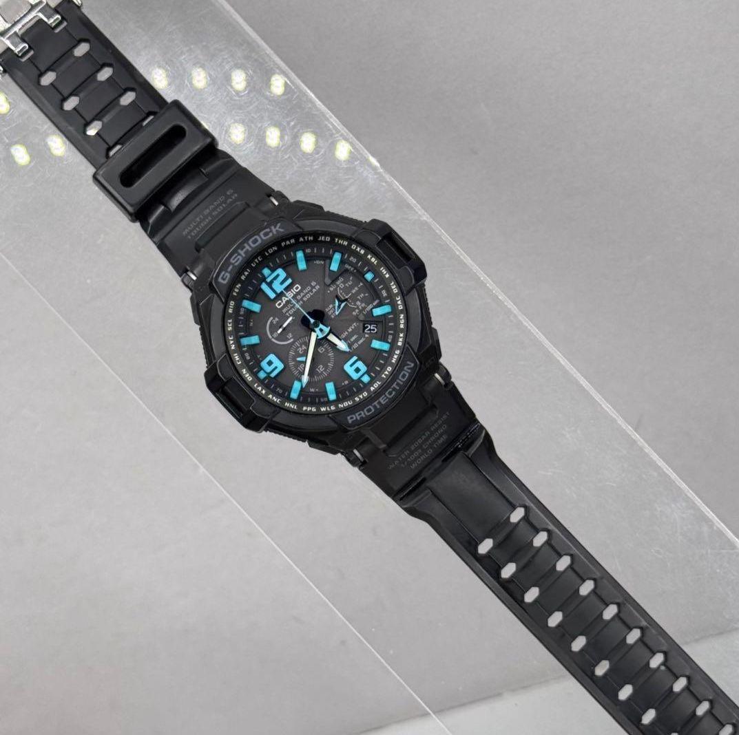 Casio G-Shock GW-4000 Multi Band 6 Tough Solar Watch Black Blue