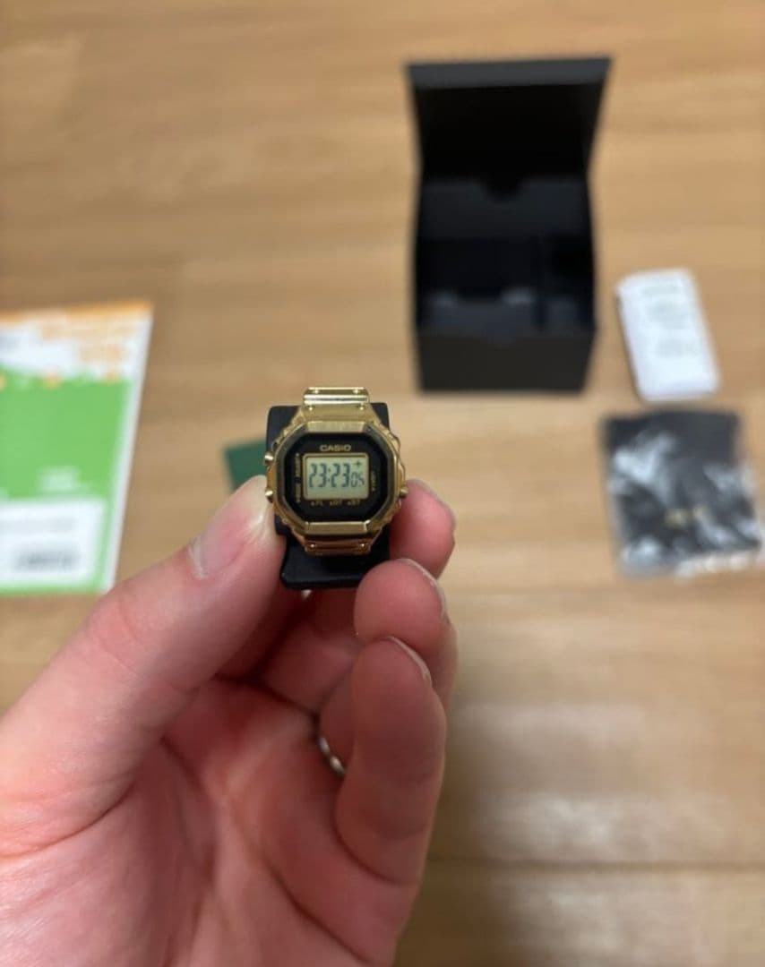 Casio Ring Watch Gold