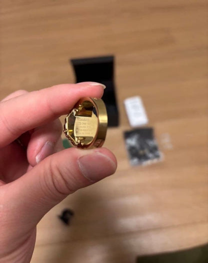 Casio Ring Watch Gold