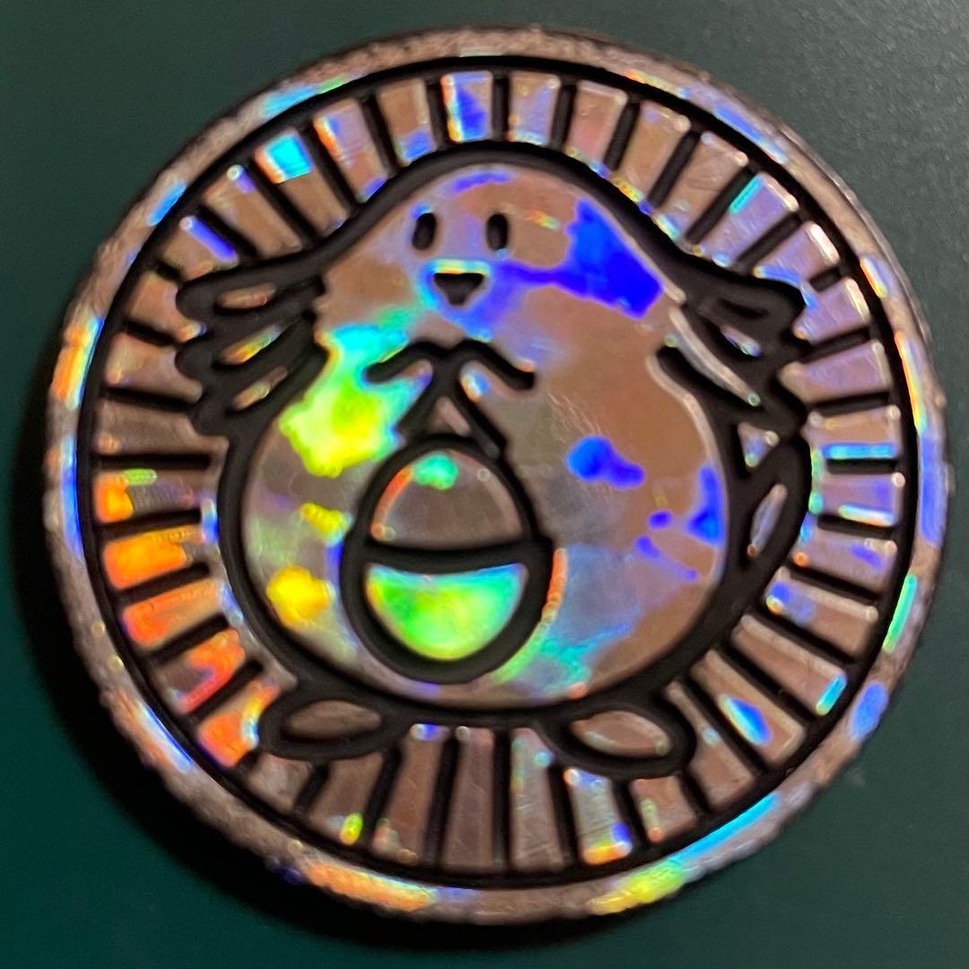 Bandai Pokemon Card Coins 8-set with Jim Leader themes and rare holographic designs from Japan