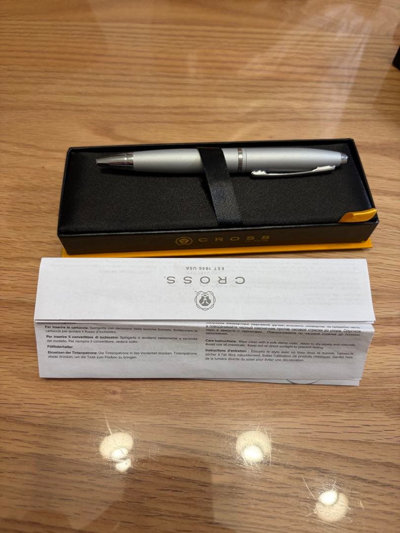 Cross Ballpoint Pen with Box Genuine Japanese Stationery Gift