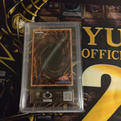 Yugioh Ultimate Dragon Magician 25th ARS10+ appraisal card with certificate from ARS series