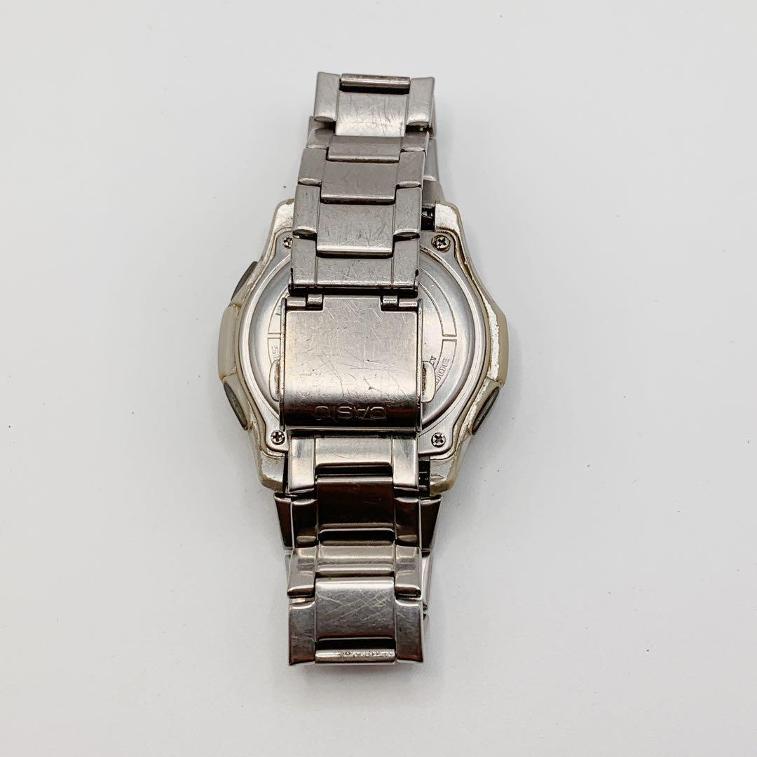 Casio Wave Ceptor Multi-Band 6 Radio Solar Watch with Analog-Digital Display — Japan Import