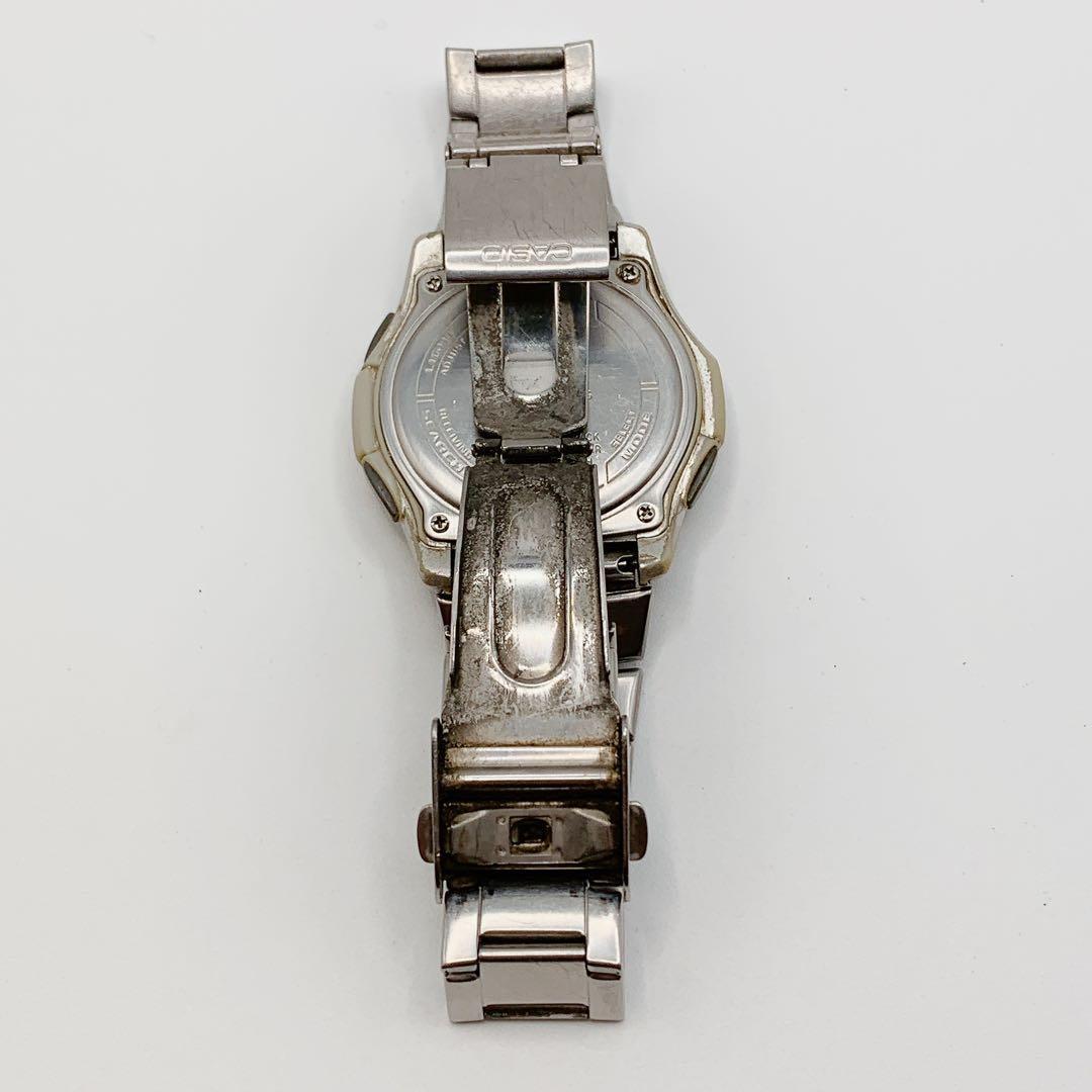 Casio Wave Ceptor Multi-Band 6 Radio Solar Watch with Analog-Digital Display — Japan Import
