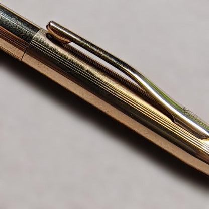 Cross Classic Century 14KT mechanical pencil Model 6U262 with 0.9mm lead, gold finish, Japan import