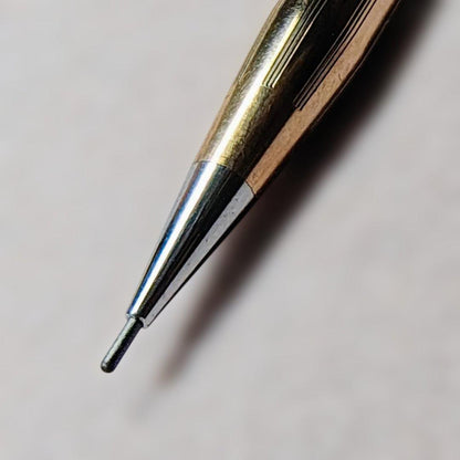 Cross Classic Century 14KT mechanical pencil Model 6U262 with 0.9mm lead, gold finish, Japan import